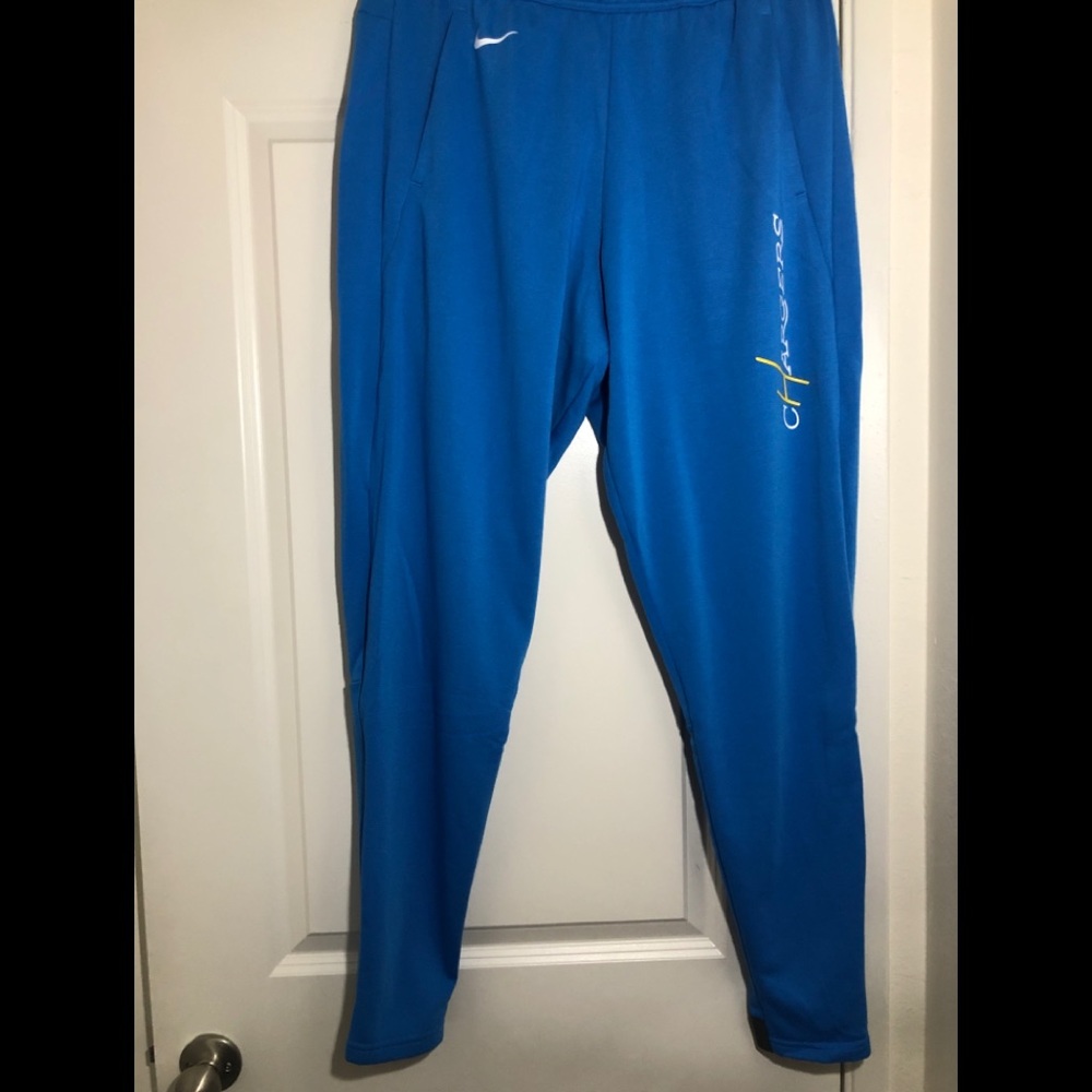 Nike NFL Los Angels chargers sweat pants